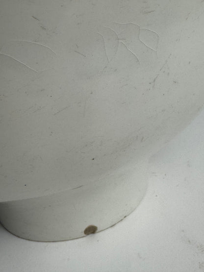Large White Vintage Jelly Mould