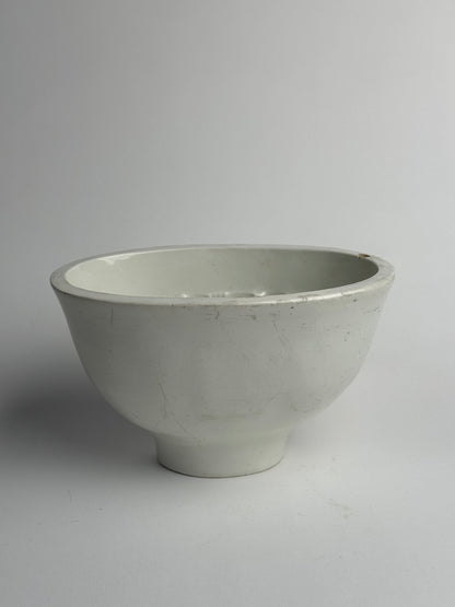 Large White Vintage Jelly Mould