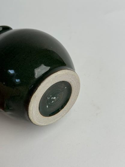 Deep Bottle Green Vintage Jug