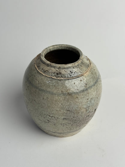 Soft Sage Antique Ginger Jar