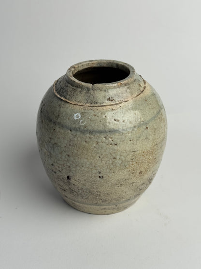 Soft Sage Antique Ginger Jar