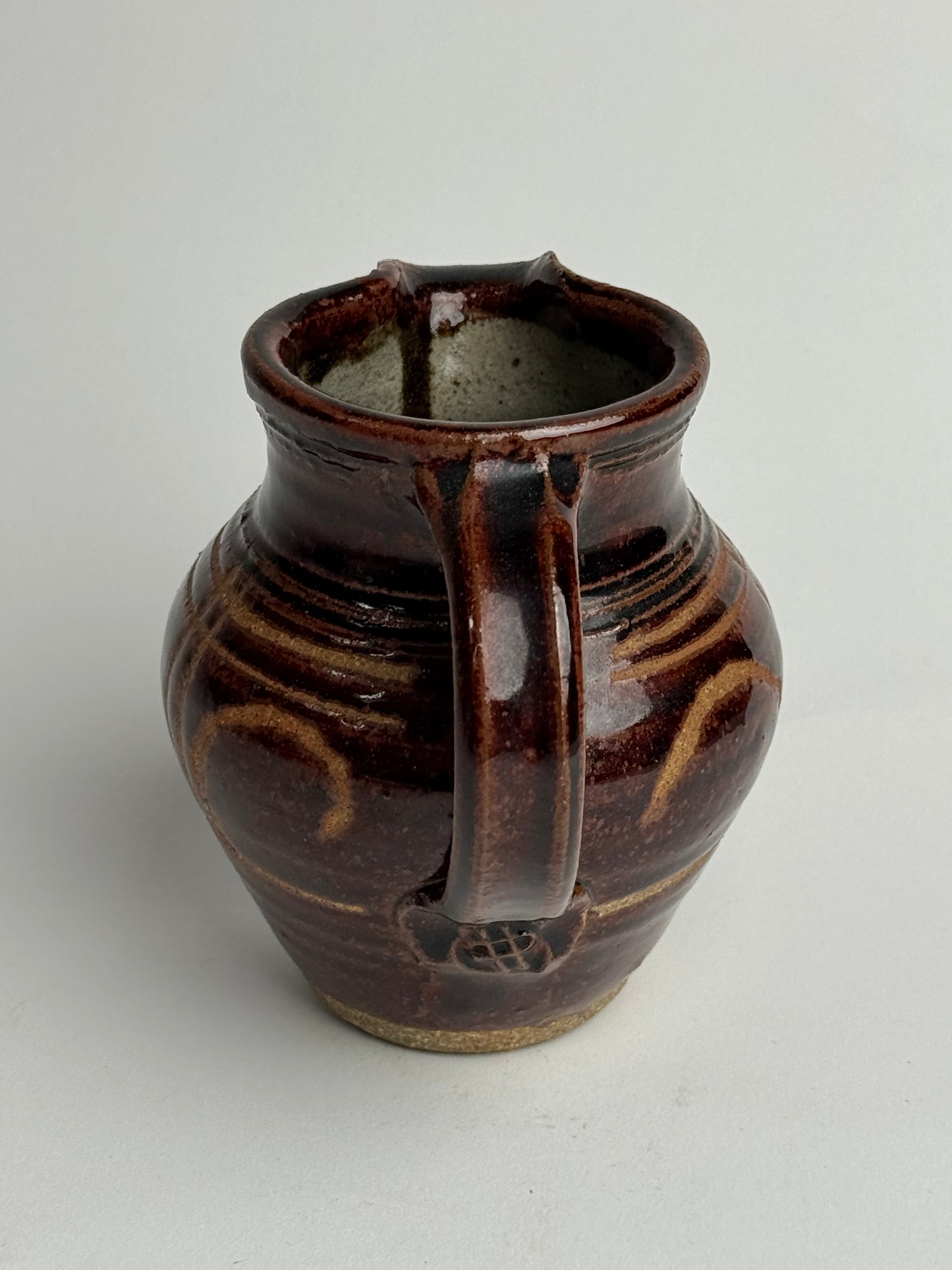 Rich Brown Studio Pottery Jug
