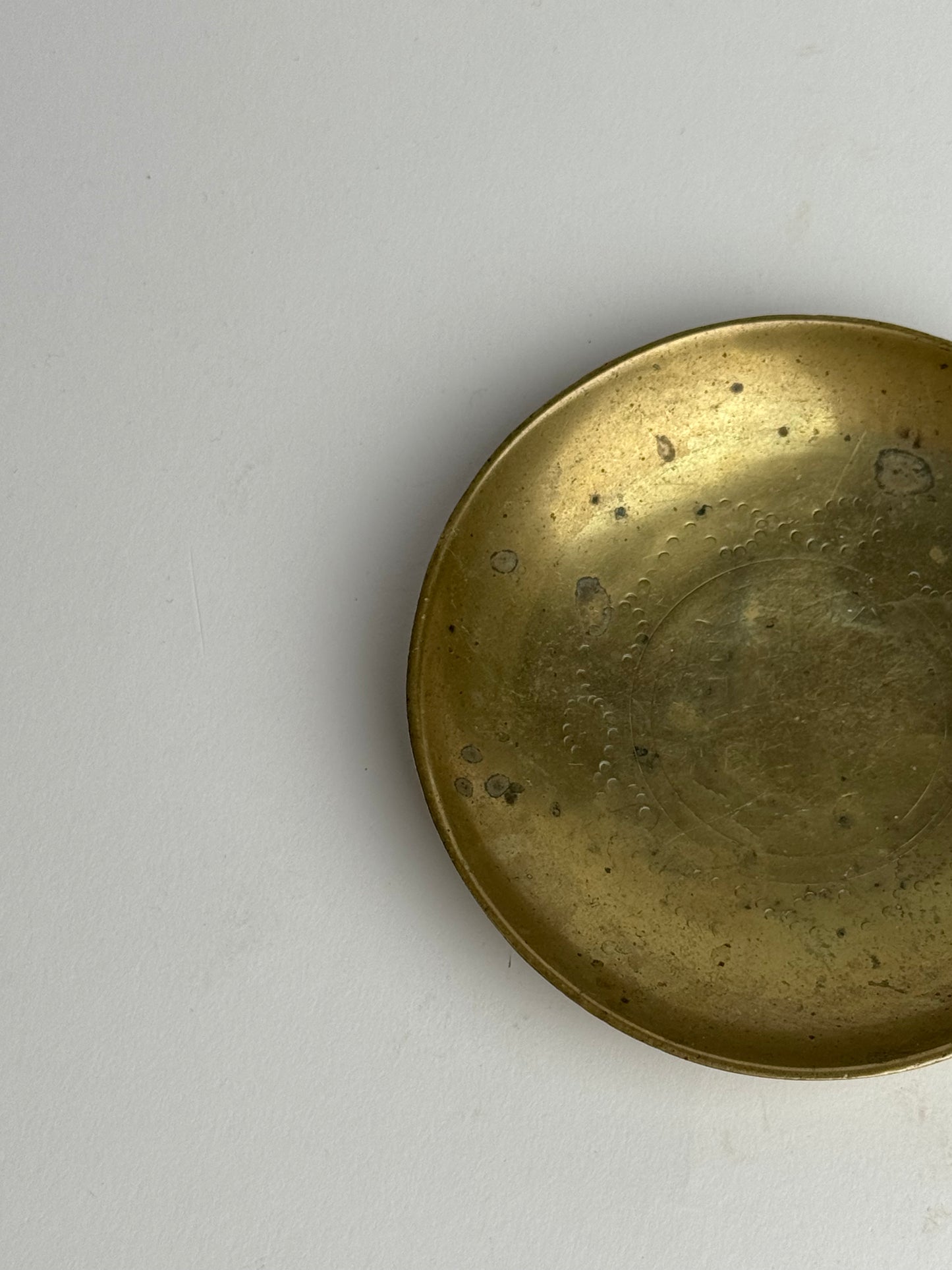 Vintage Brass Dish