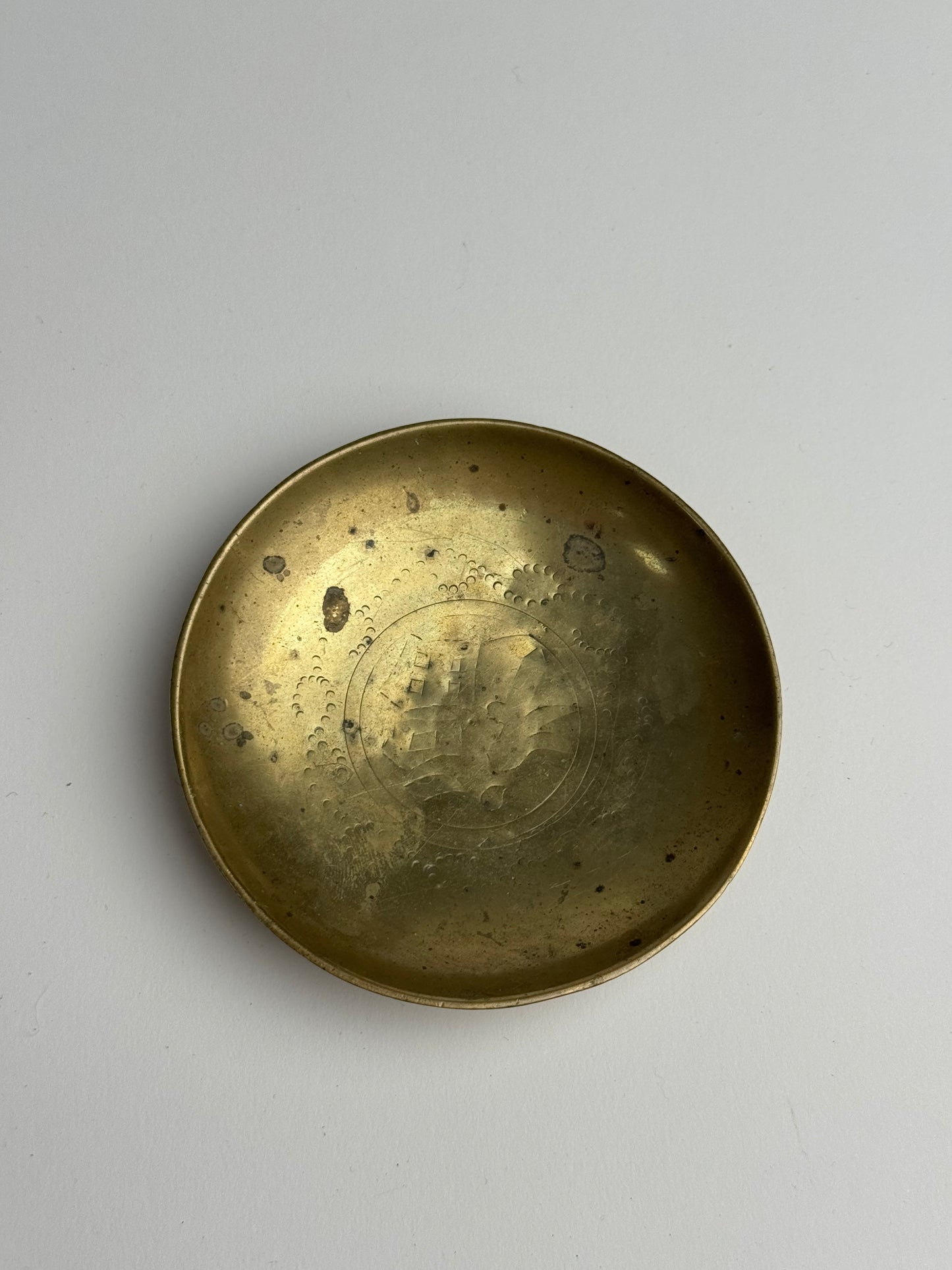 Vintage Brass Dish