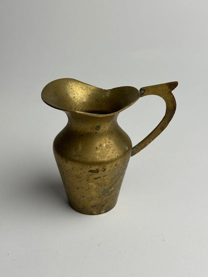 Small Vintage Brass Jug