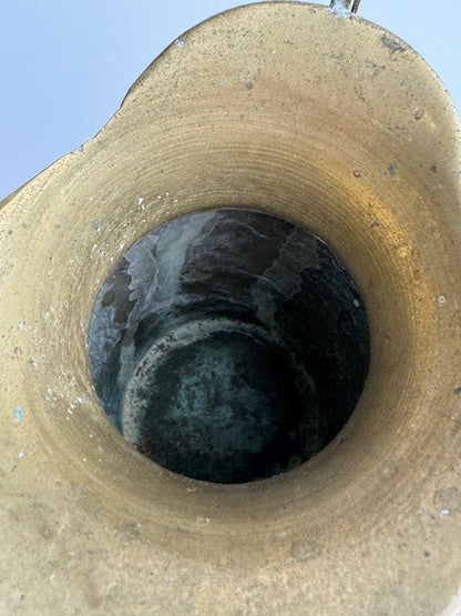Small Vintage Brass Jug