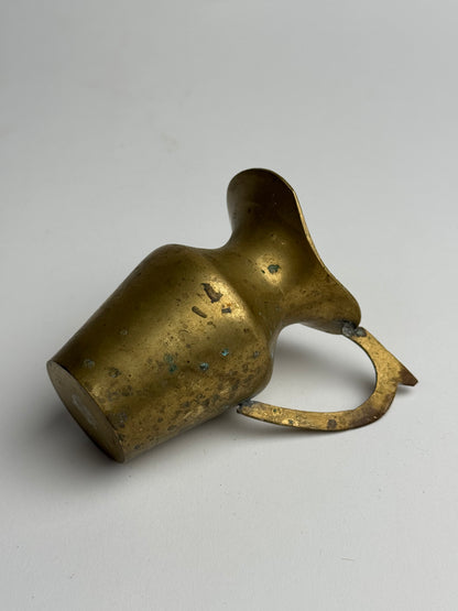 Small Vintage Brass Jug