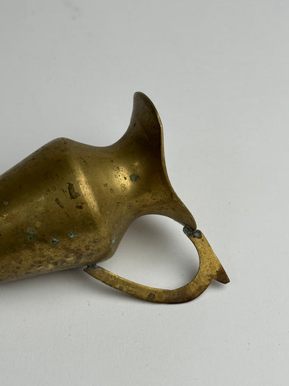 Small Vintage Brass Jug