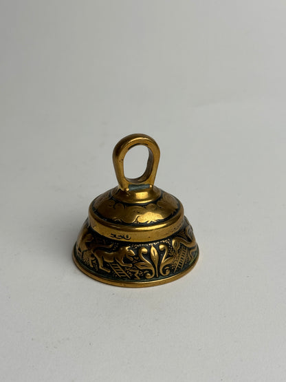 Vintage Brass Bell Ornament