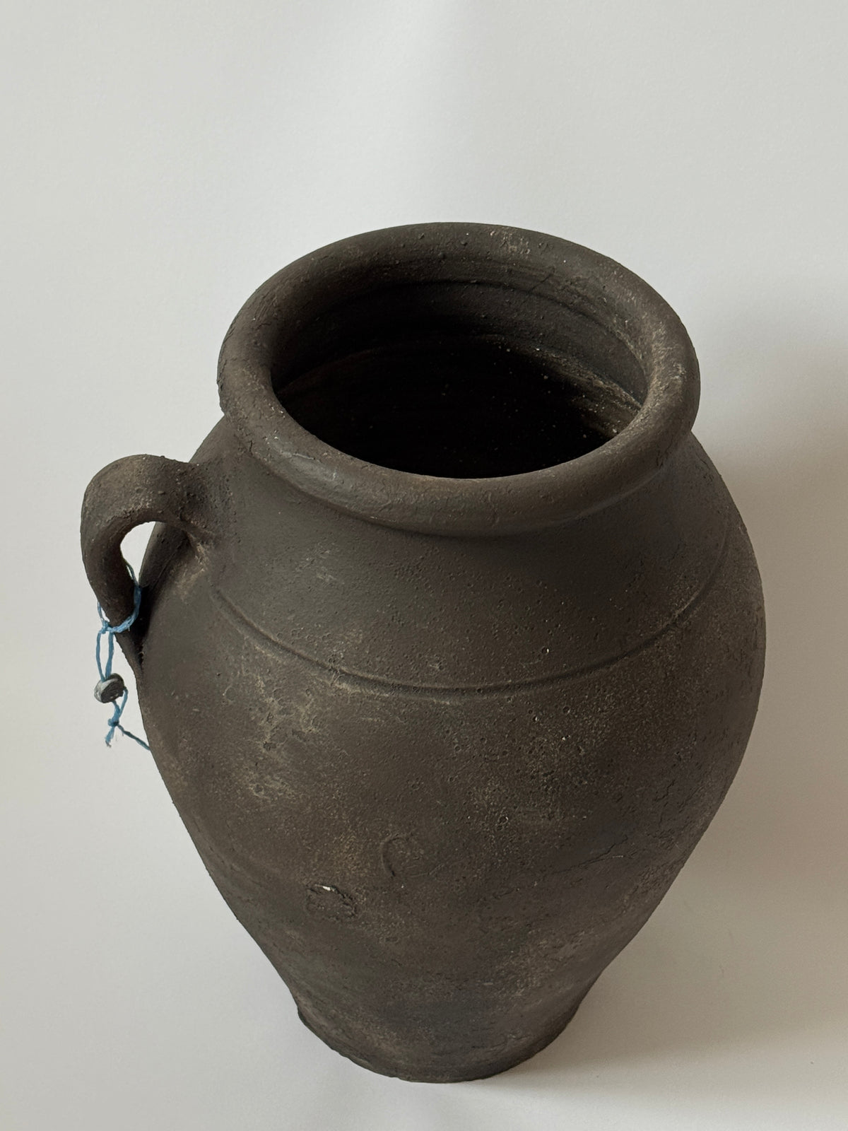 Up-Cycled | Large Aged Effect Earthy Handled Vessel