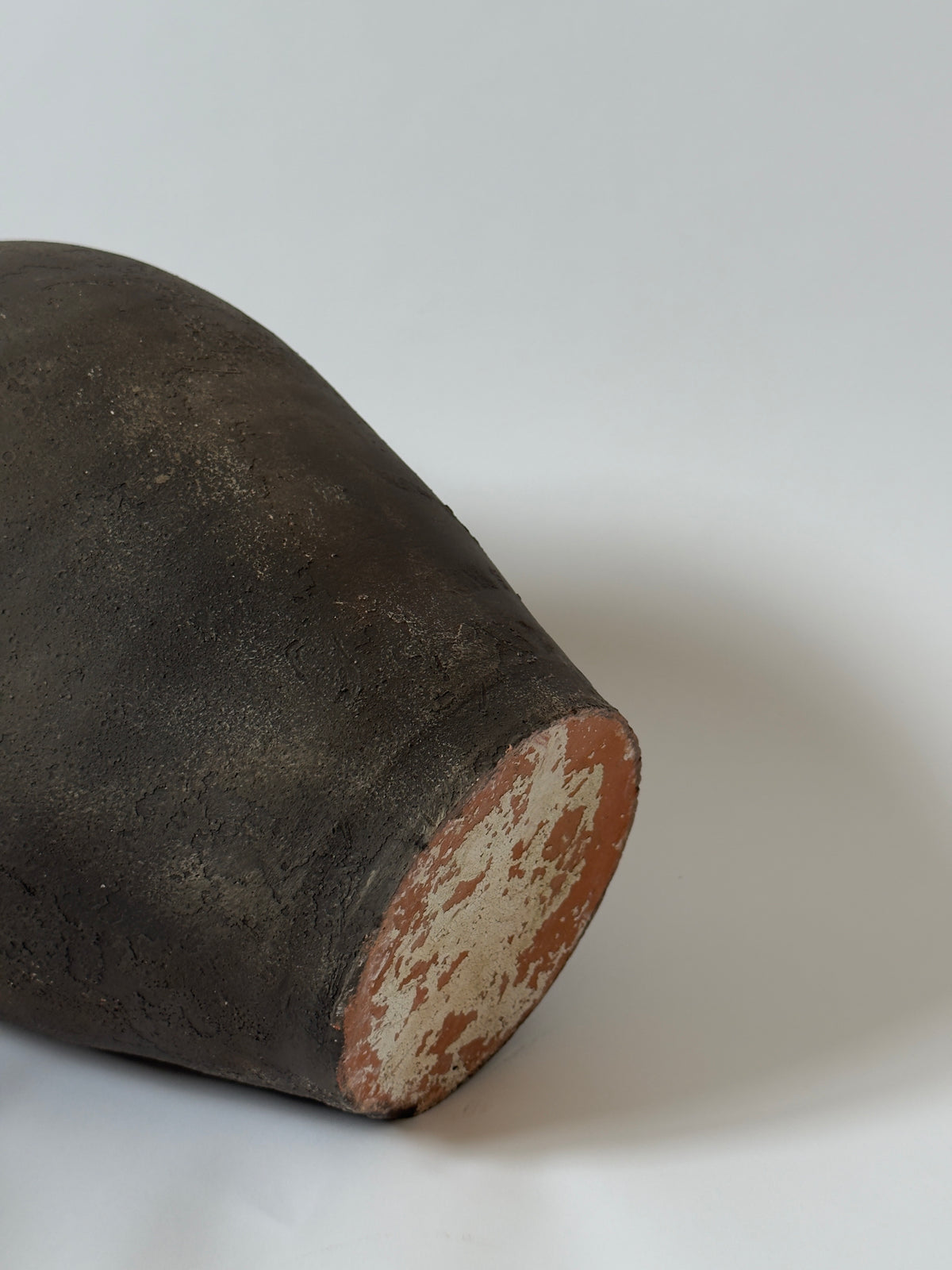 Up-Cycled | Large Aged Effect Earthy Handled Vessel