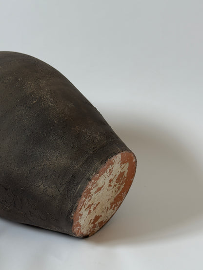 Up-Cycled | Large Aged Effect Earthy Handled Vessel