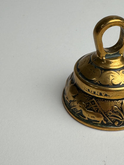 Vintage Brass Bell Ornament