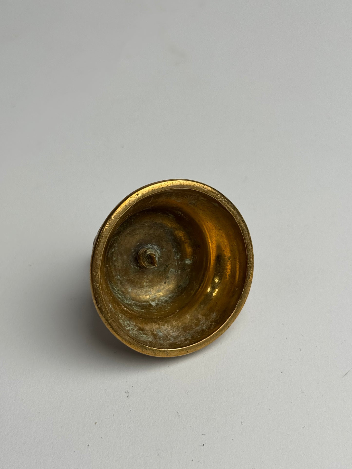 Vintage Brass Bell Ornament