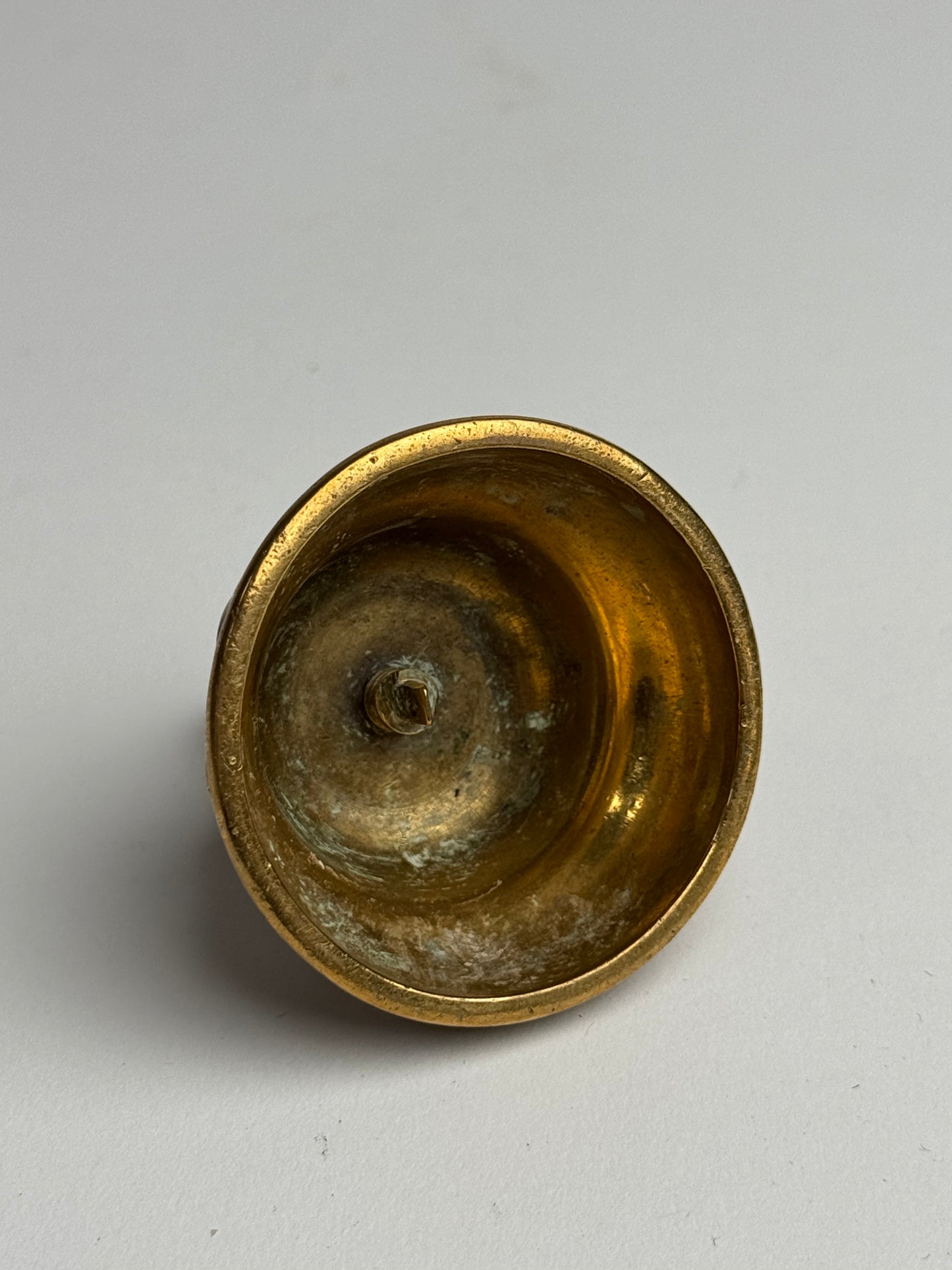 Vintage Brass Bell Ornament