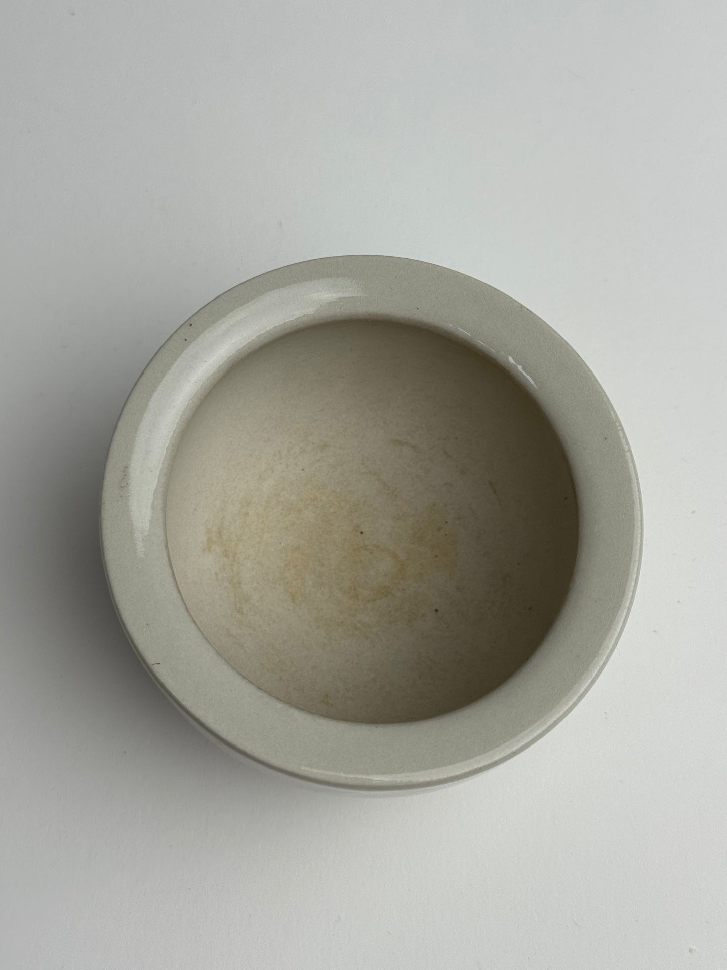 Small Glazed Rounded Pot/Mortar