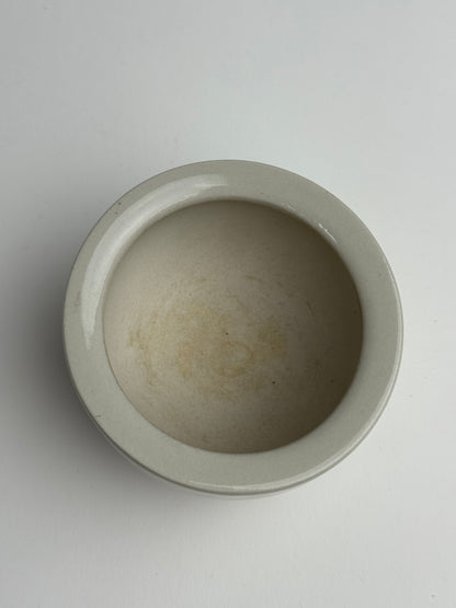 Small Glazed Rounded Pot/Mortar