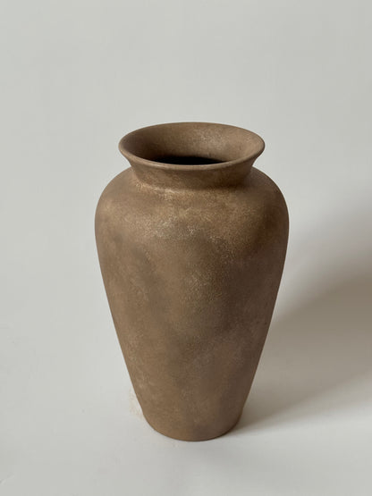 Up-cycled | WATERTIGHT Chestnut Stone Effect Tapered Vase