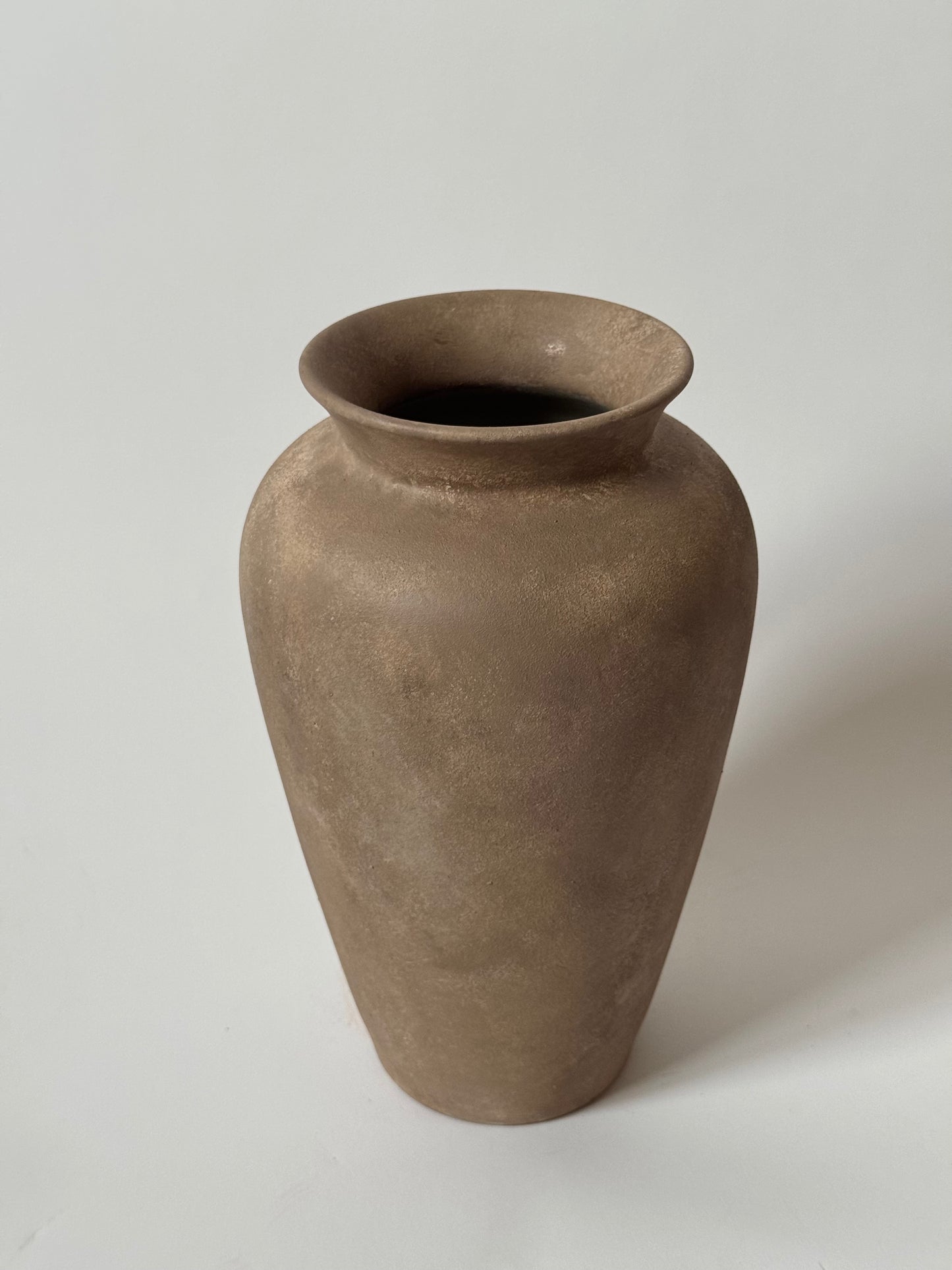 Up-cycled | WATERTIGHT Chestnut Stone Effect Tapered Vase