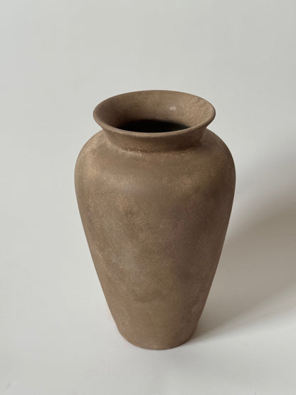 Up-cycled | WATERTIGHT Chestnut Stone Effect Tapered Vase