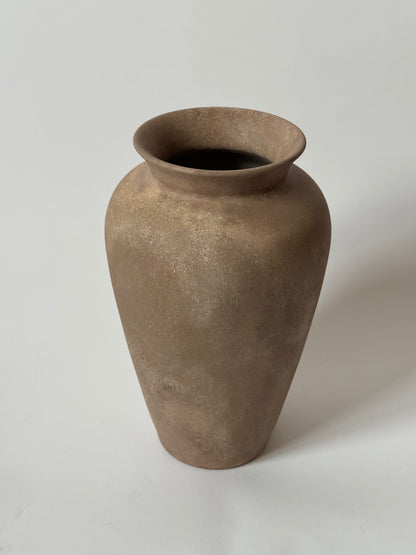 Up-cycled | WATERTIGHT Chestnut Stone Effect Tapered Vase