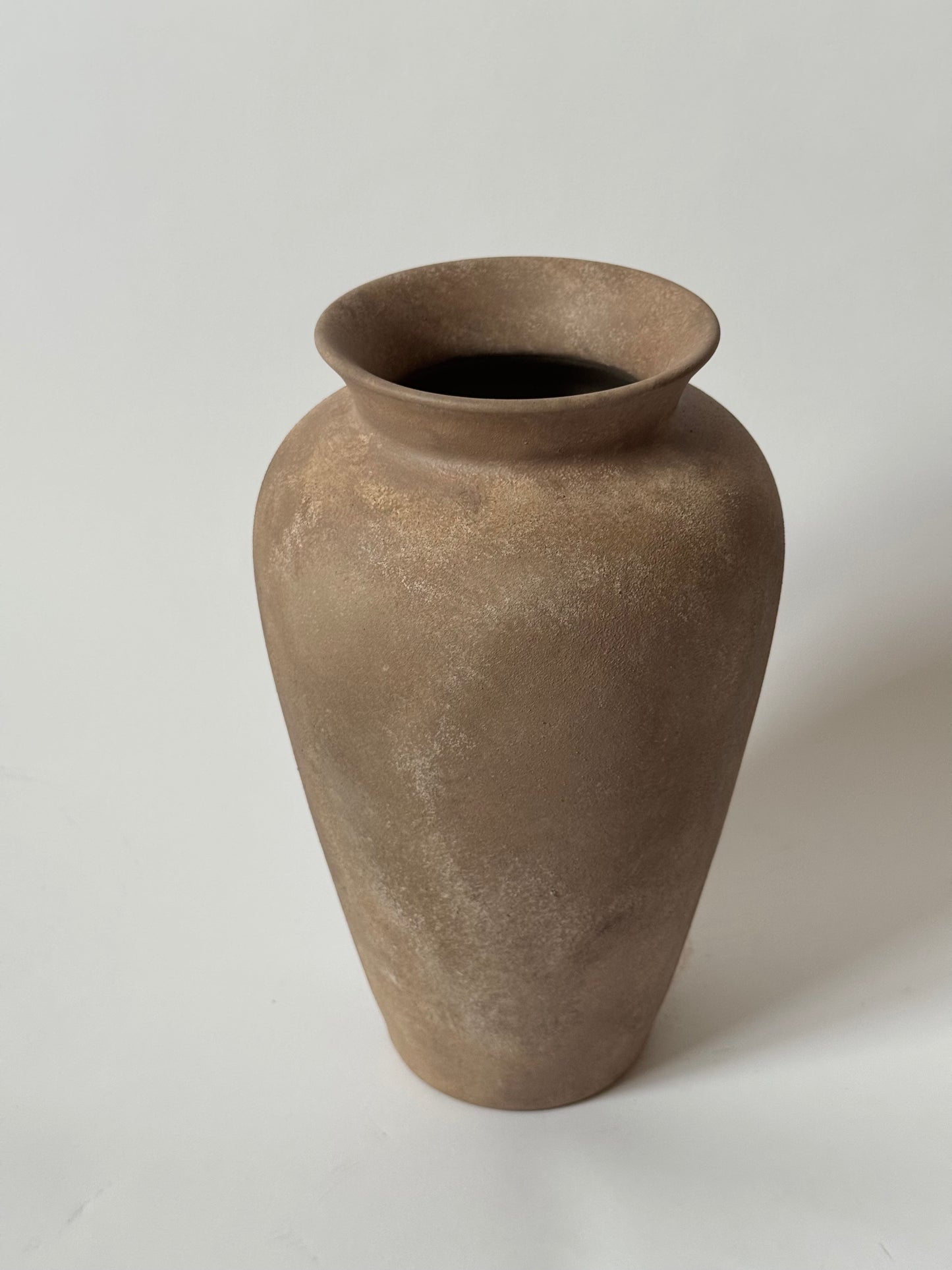 Up-cycled | WATERTIGHT Chestnut Stone Effect Tapered Vase
