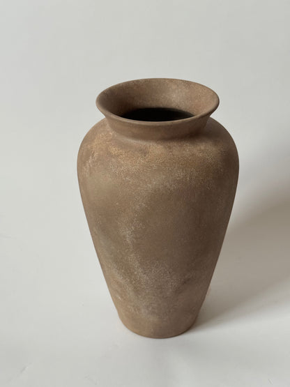 Up-cycled | WATERTIGHT Chestnut Stone Effect Tapered Vase