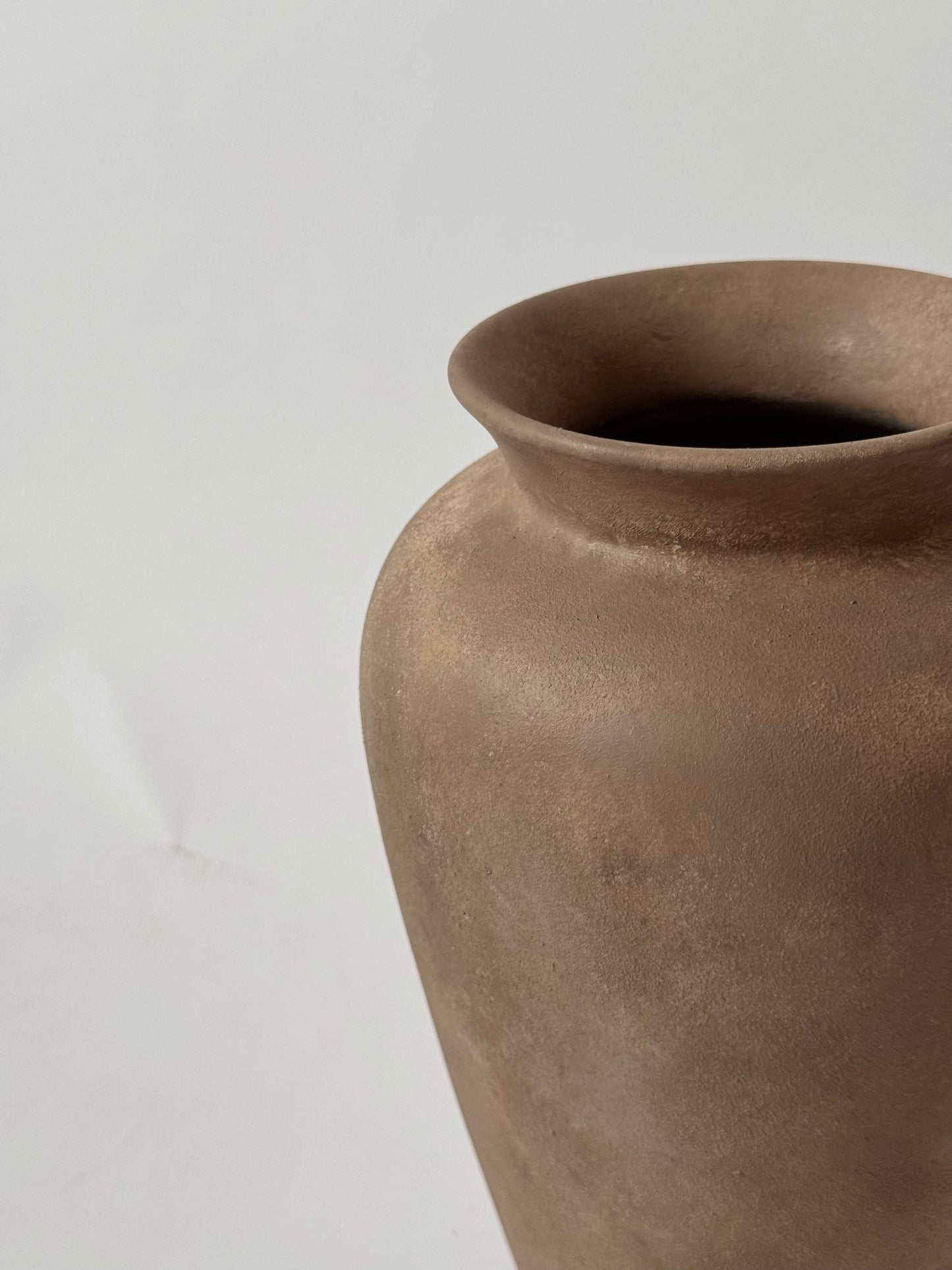 Up-cycled | WATERTIGHT Chestnut Stone Effect Tapered Vase