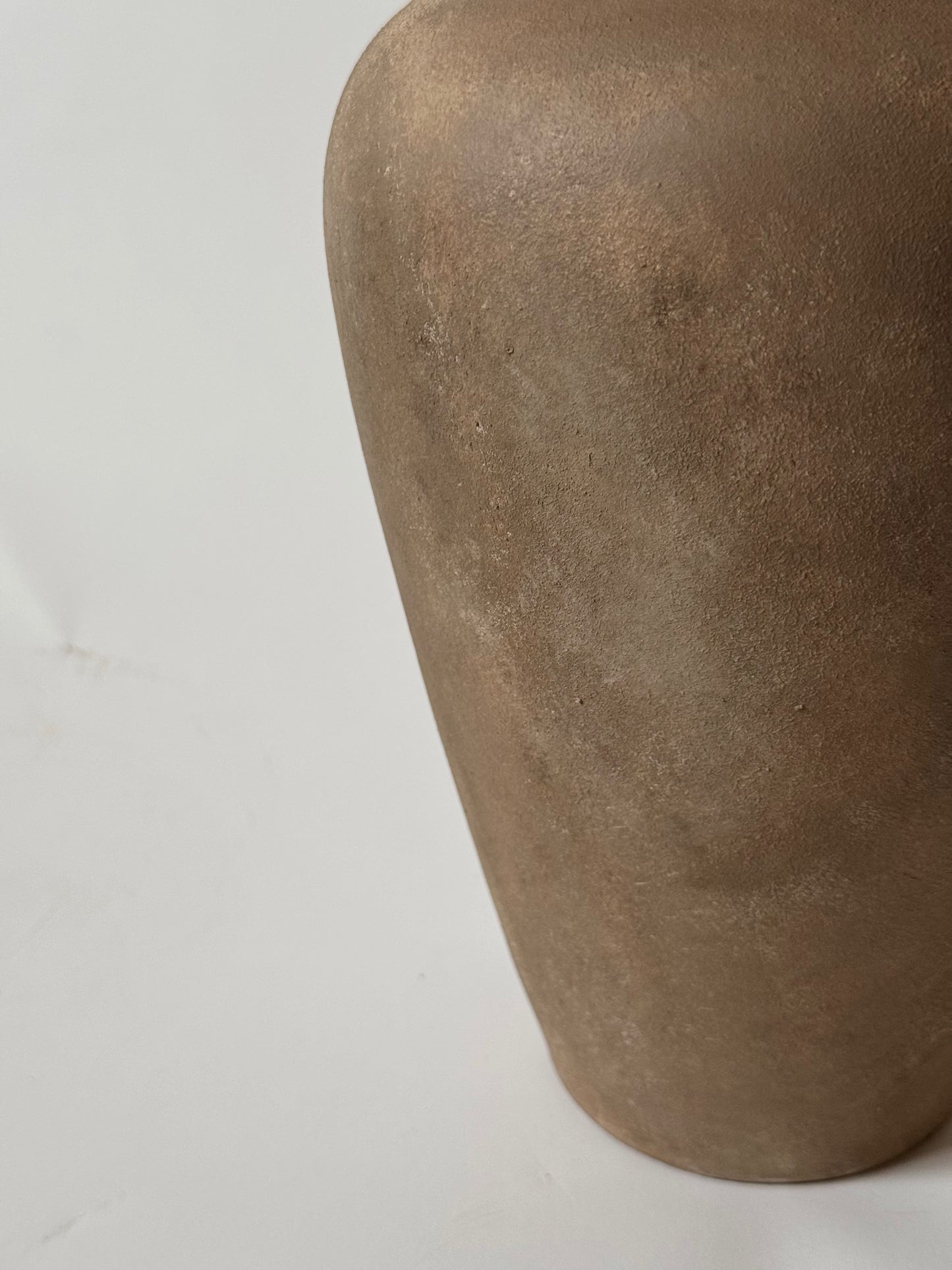 Up-cycled | WATERTIGHT Chestnut Stone Effect Tapered Vase