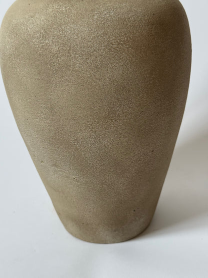 Up-Cycled | Brown Beige Tapered Urn
