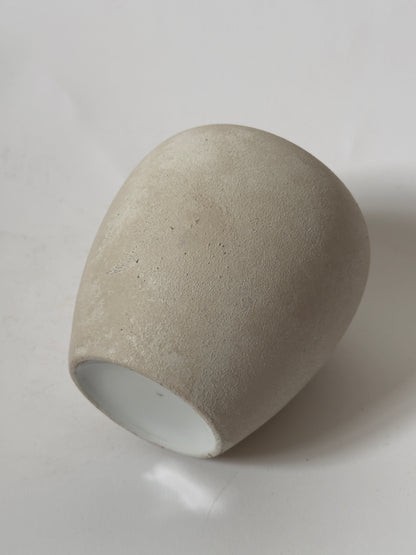 Up-cycled | WATERTIGHT Stone Effect Rounded Vase