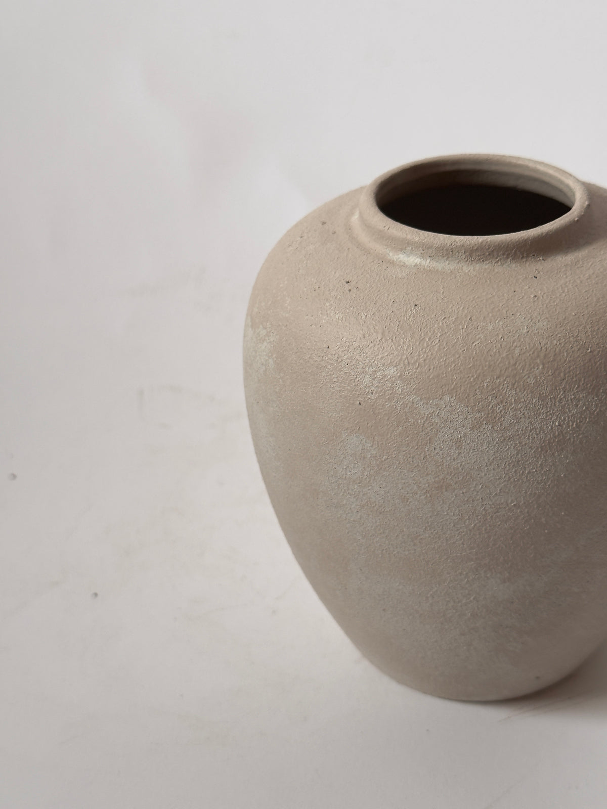 Up-cycled | WATERTIGHT Stone Effect Rounded Vase