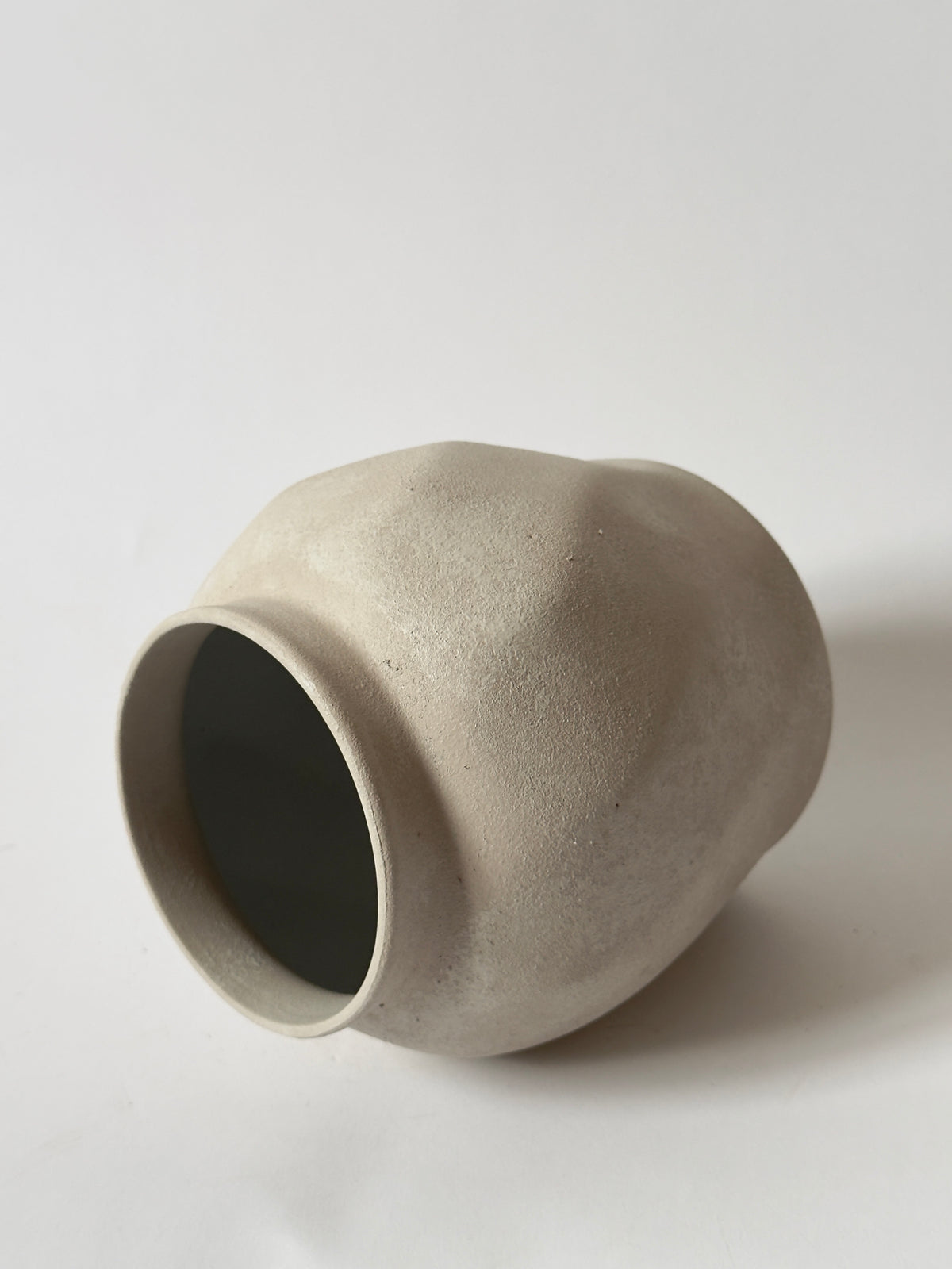 Up-cycled | WATERTIGHT Stone Effect Angled Vase