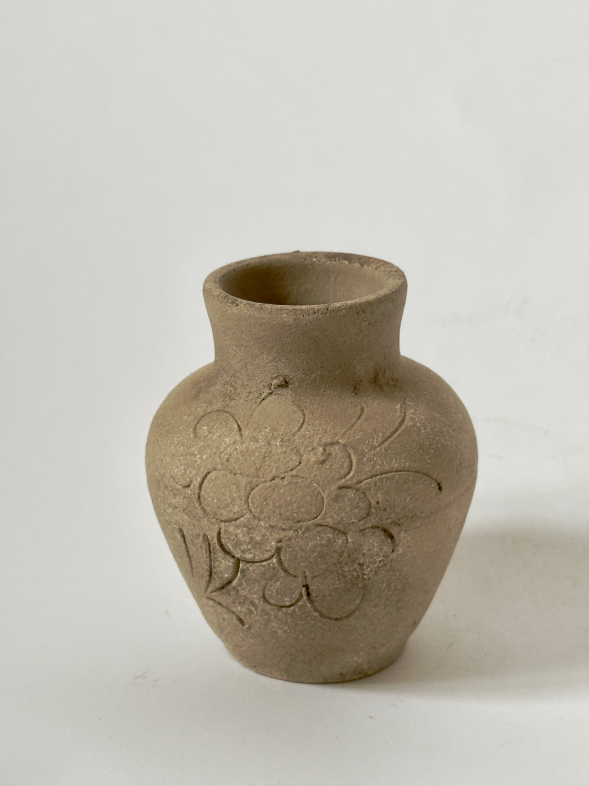 Up-Cycled | Small Engraved Rounded Pot
