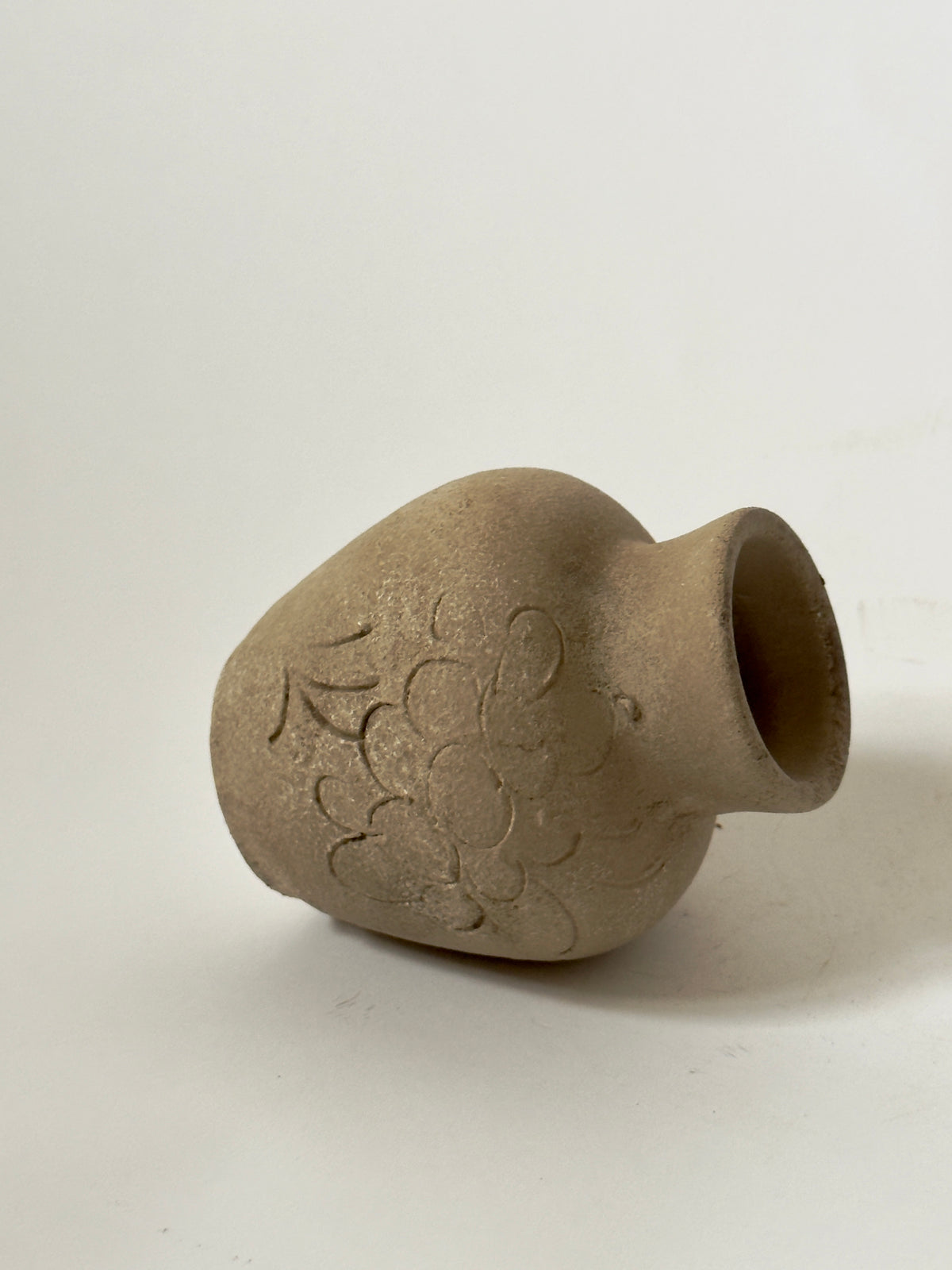 Up-Cycled | Small Engraved Rounded Pot