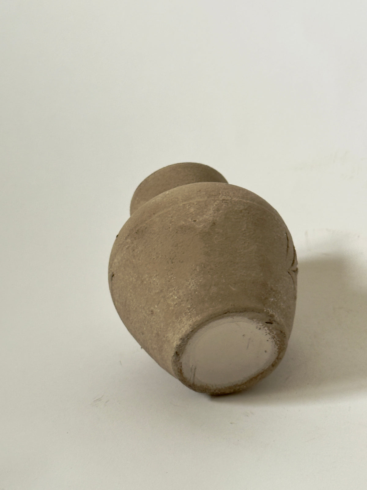 Up-Cycled | Small Engraved Rounded Pot
