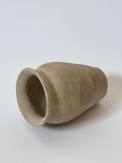 Up-Cycled | Soft Beige Tapered Pots