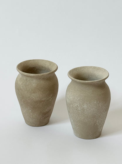 Up-Cycled | Soft Beige Tapered Pots
