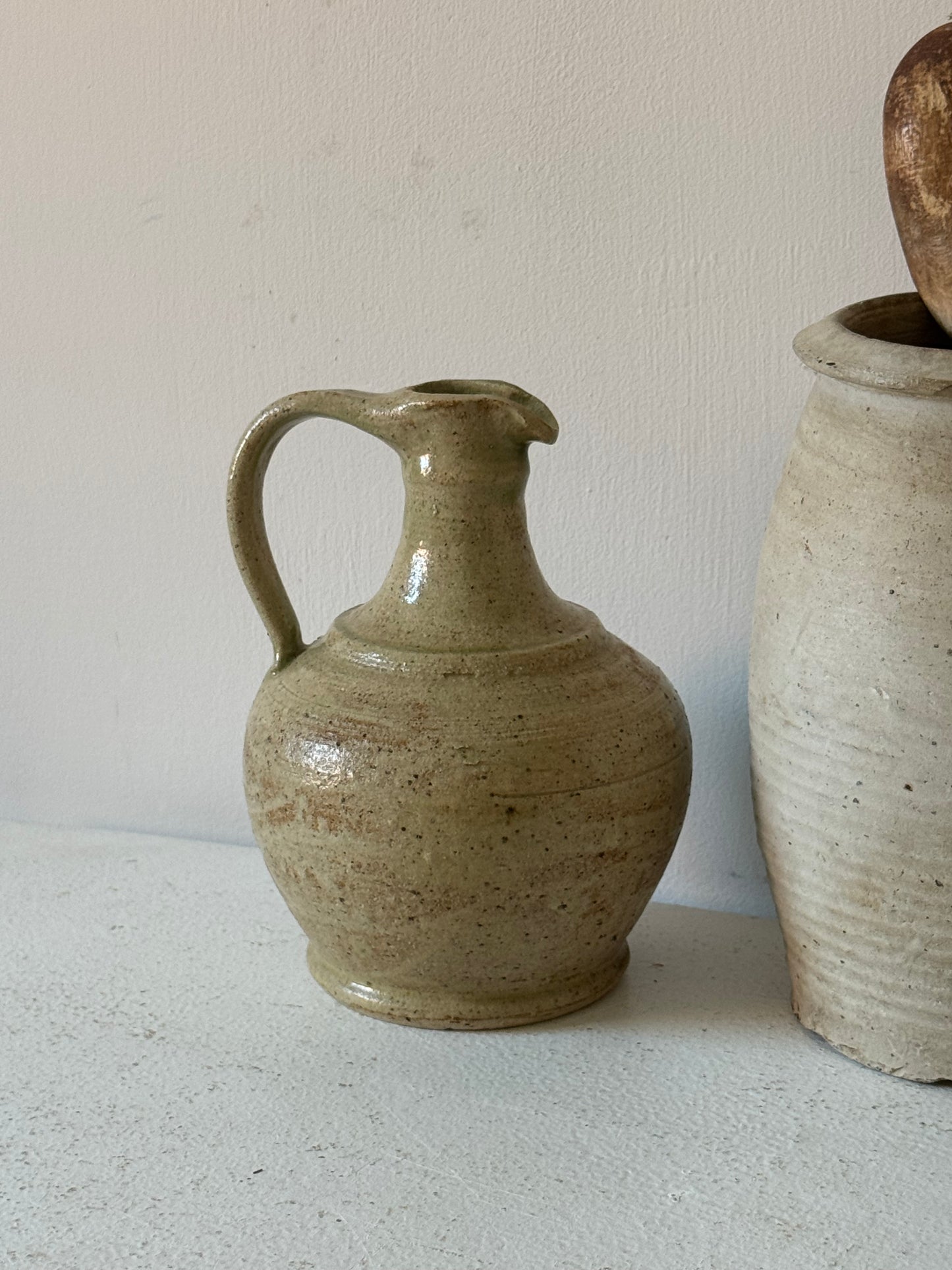 Glazed Rounded Jug