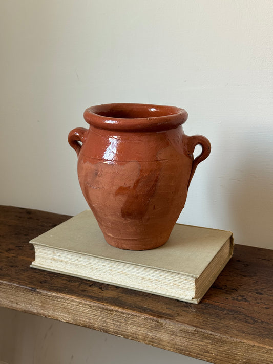 Rust Twin Handled Pot