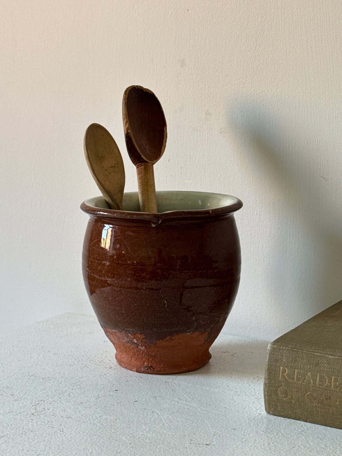 Vintage French Storage Pot