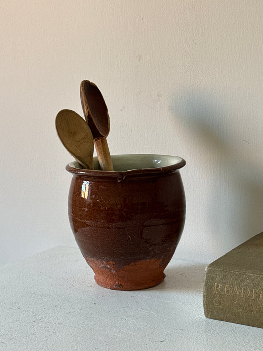 Vintage French Storage Pot