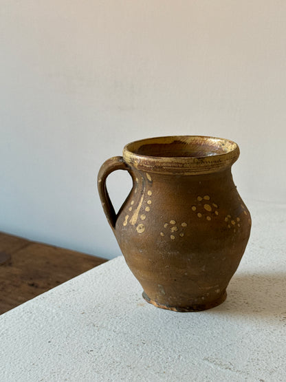 Small Earthenware Folk Jug