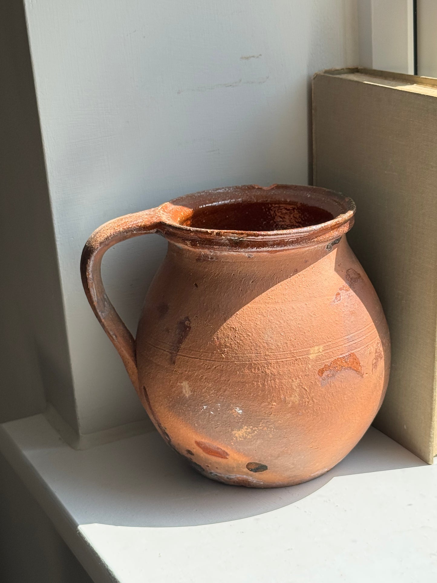 Drip Glaze Rounded Jug