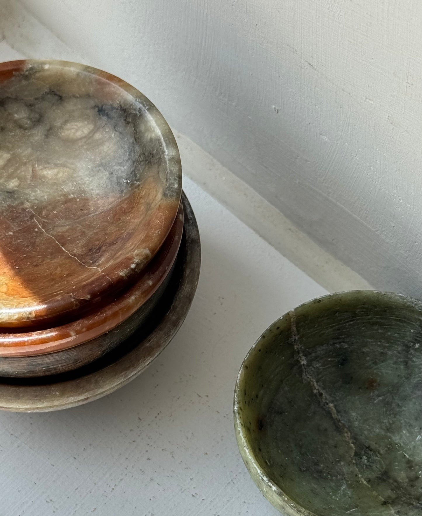Carved Natural Stone Dishes