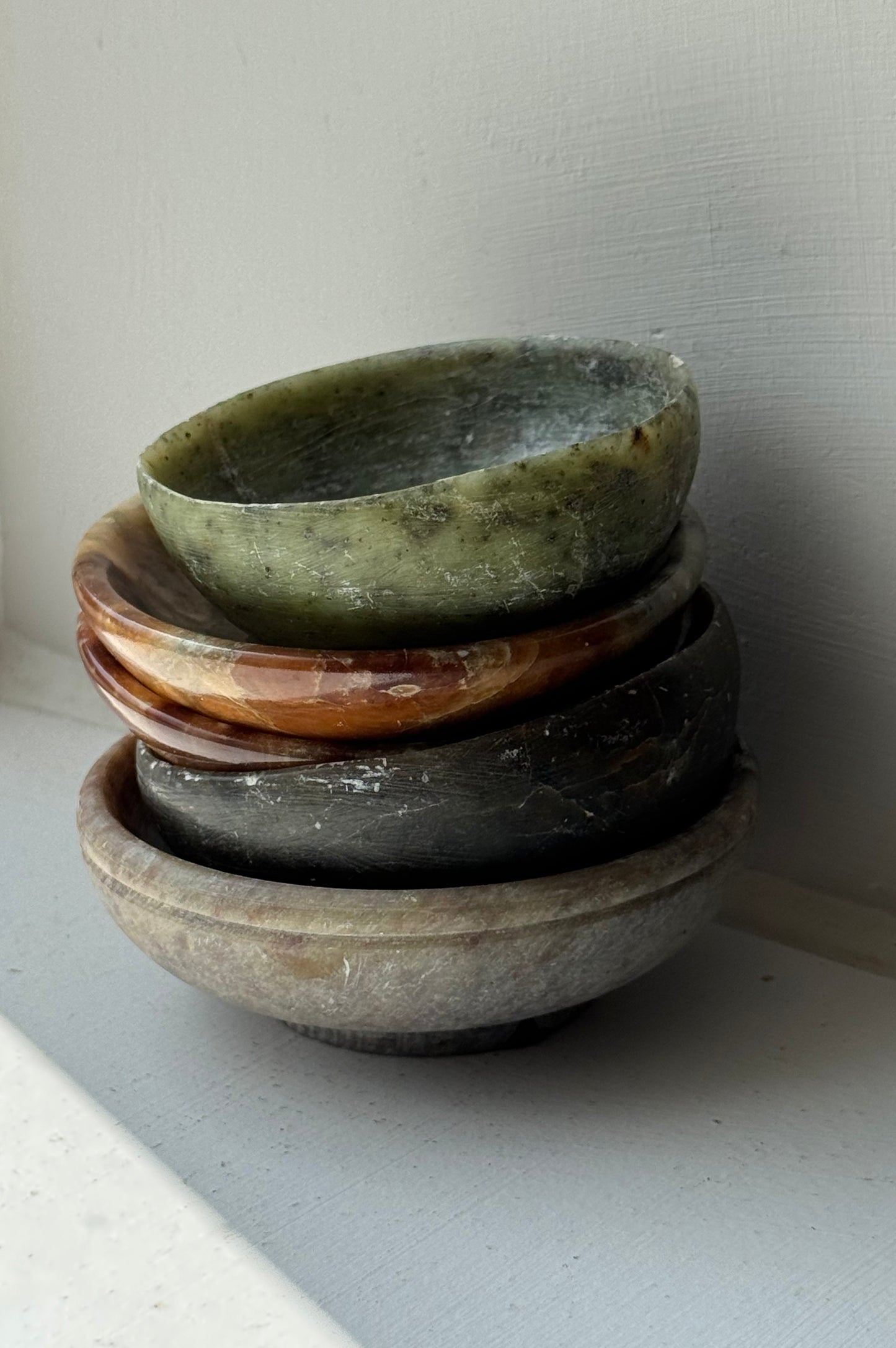 Carved Natural Stone Dishes