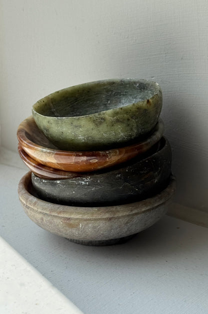 Carved Natural Stone Dishes