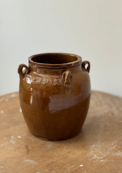 Glazed Storage Jar