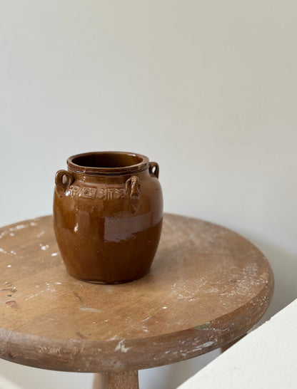 Glazed Storage Jar