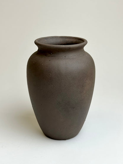 Up-cycled  |  Dark earthy brown urn